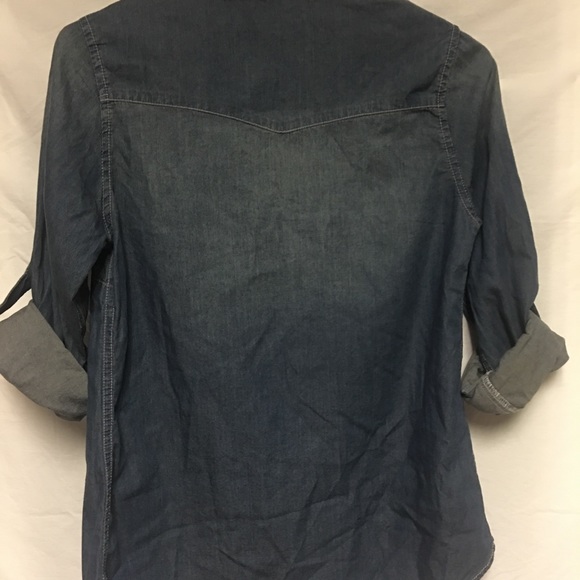 Nella Fantasia denim button down shirt - Picture 8 of 8